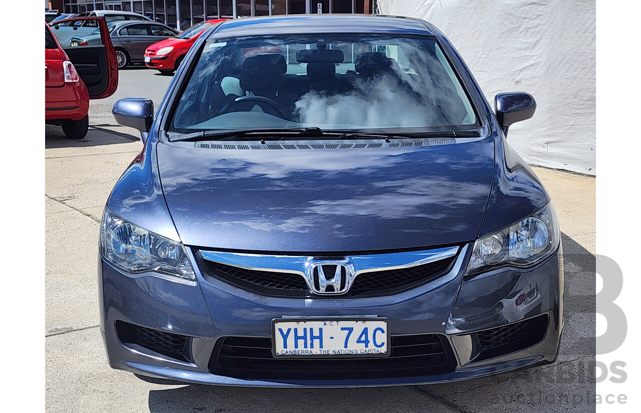 10/2010 Honda Civic Limited Edition MY10 4d Sedan Grey 1.8L