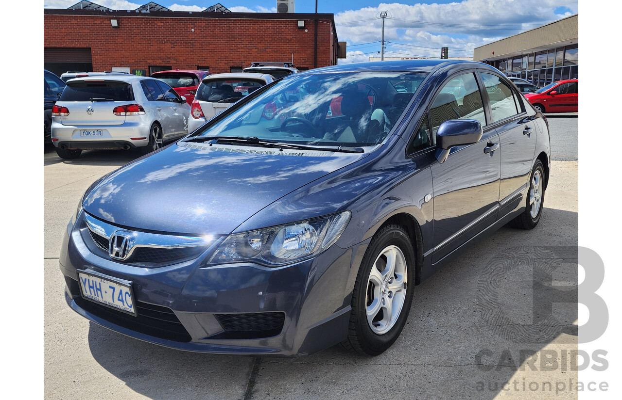 10/2010 Honda Civic Limited Edition MY10 4d Sedan Grey 1.8L