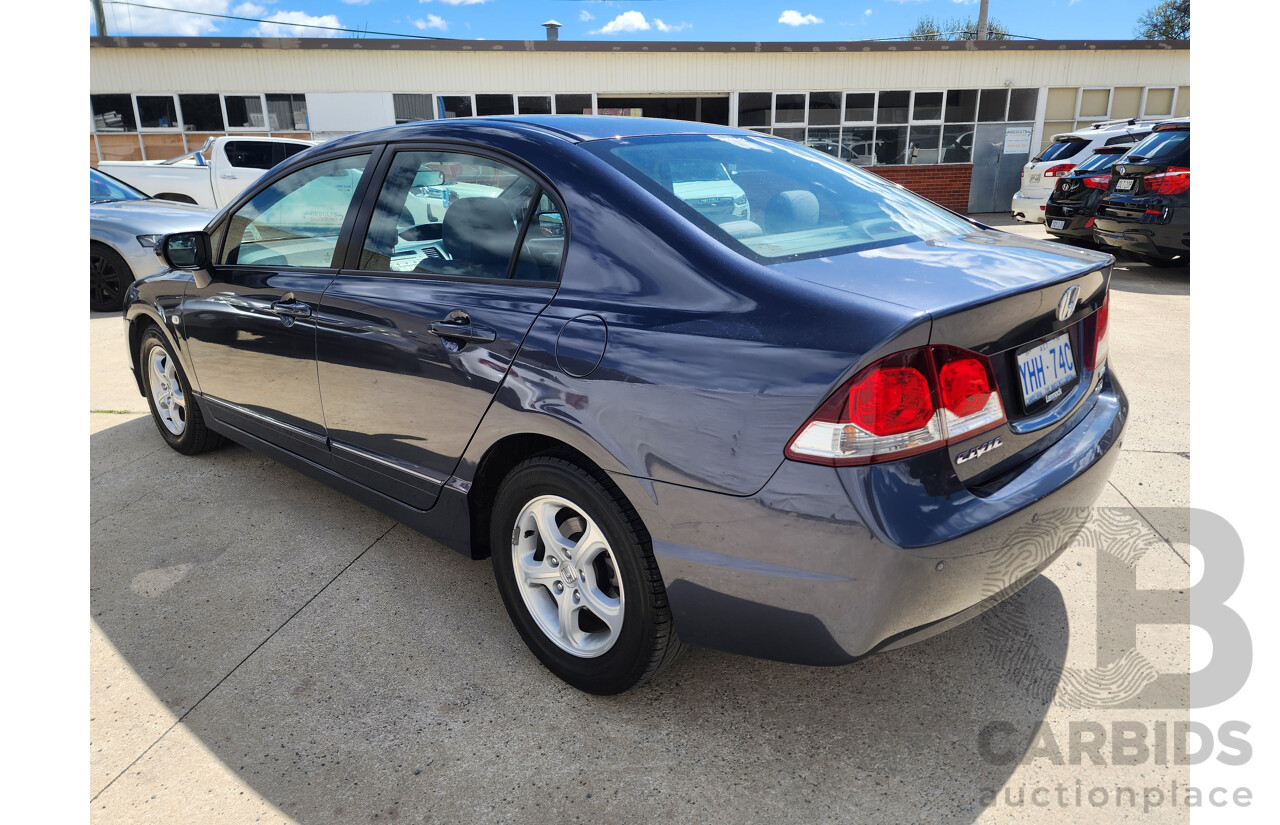 10/2010 Honda Civic Limited Edition MY10 4d Sedan Grey 1.8L
