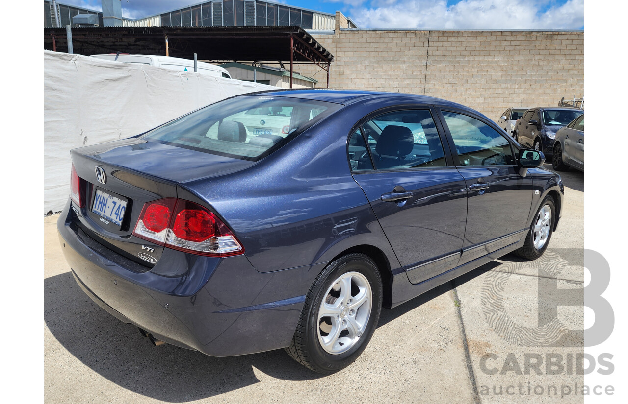 10/2010 Honda Civic Limited Edition MY10 4d Sedan Grey 1.8L