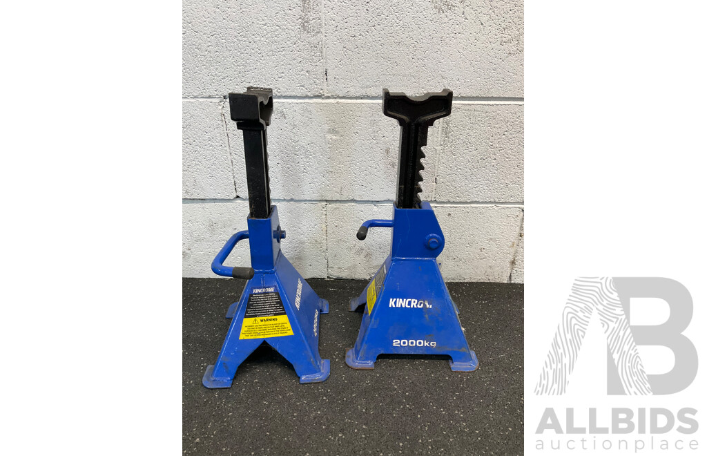 Pair of KINCROME Ratchet Jack Stand