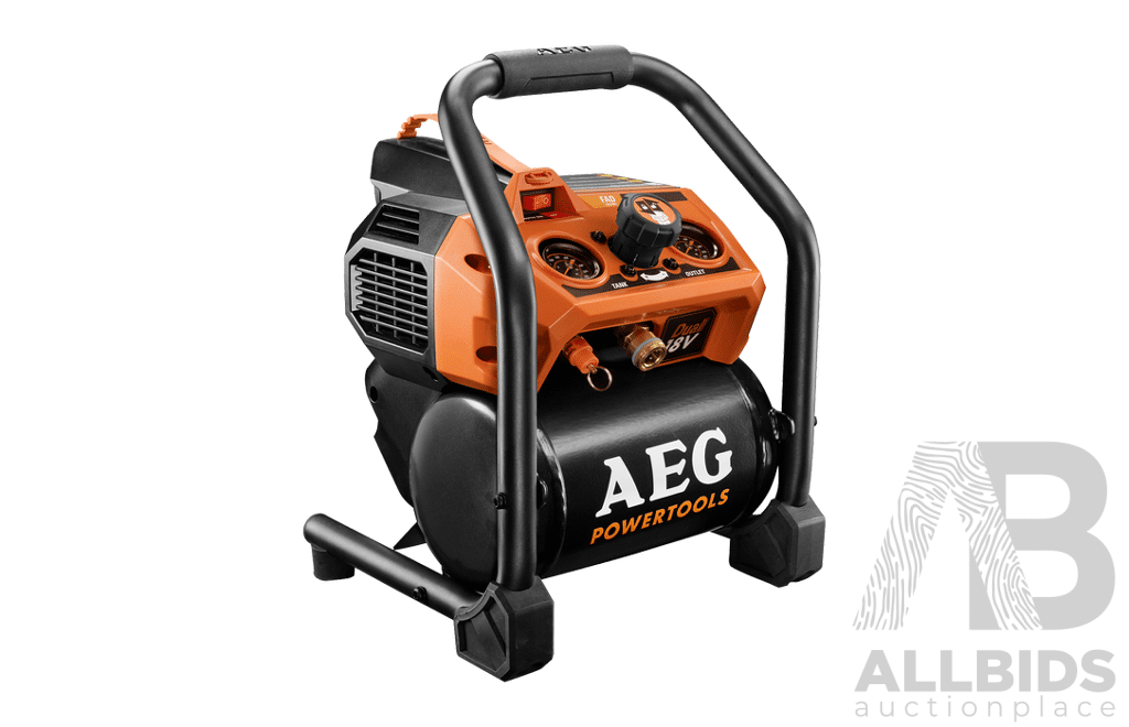 AEG Dual 18V Reciprocating Compressor (BAC218E) - Skin Only