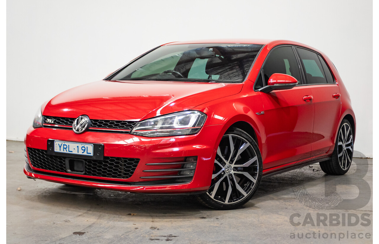 03/2014 Volkswagen Golf GTi Performance AU MY14 5d Hatchback Tornado Red Turbo 2.0L