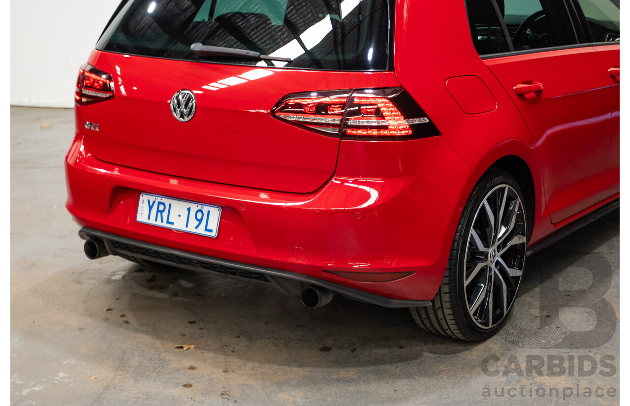 03/2014 Volkswagen Golf GTi Performance AU MY14 5d Hatchback Tornado Red Turbo 2.0L