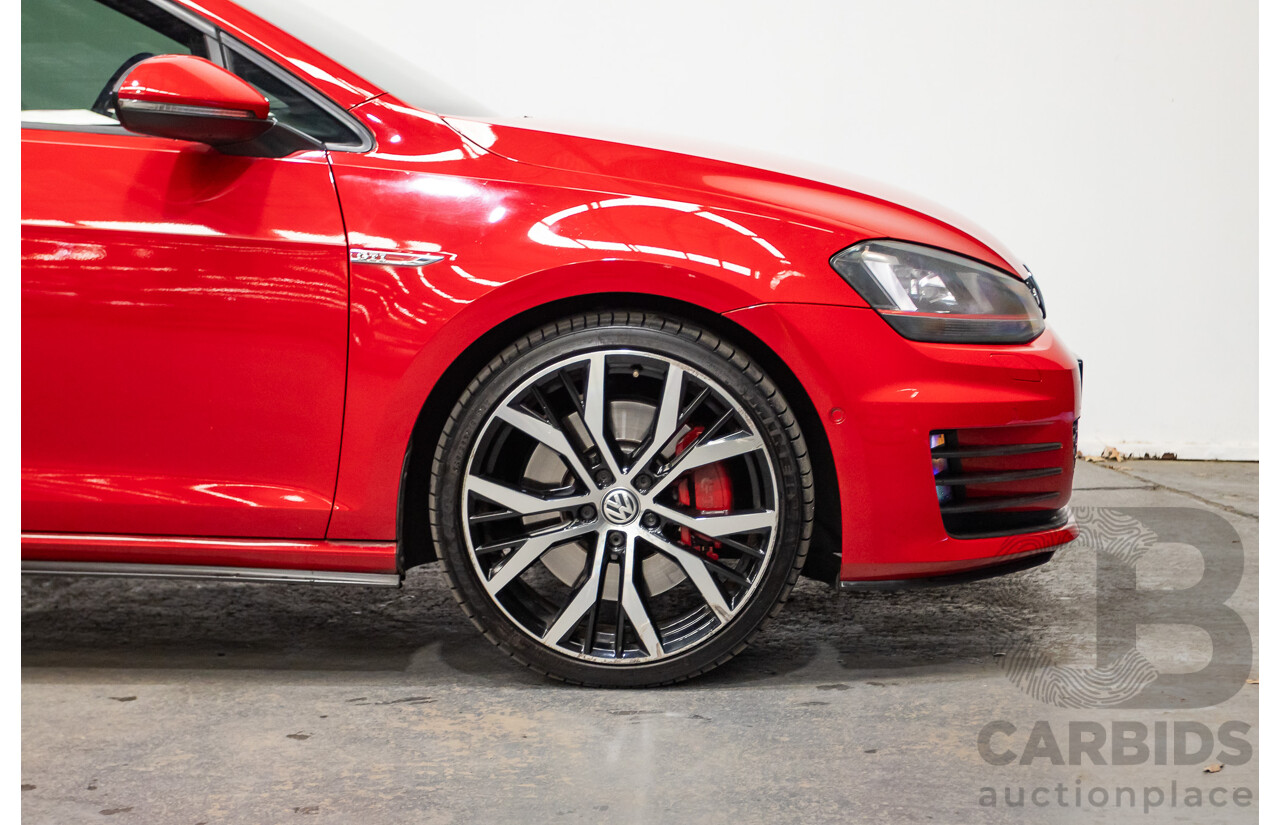 03/2014 Volkswagen Golf GTi Performance AU MY14 5d Hatchback Tornado Red Turbo 2.0L