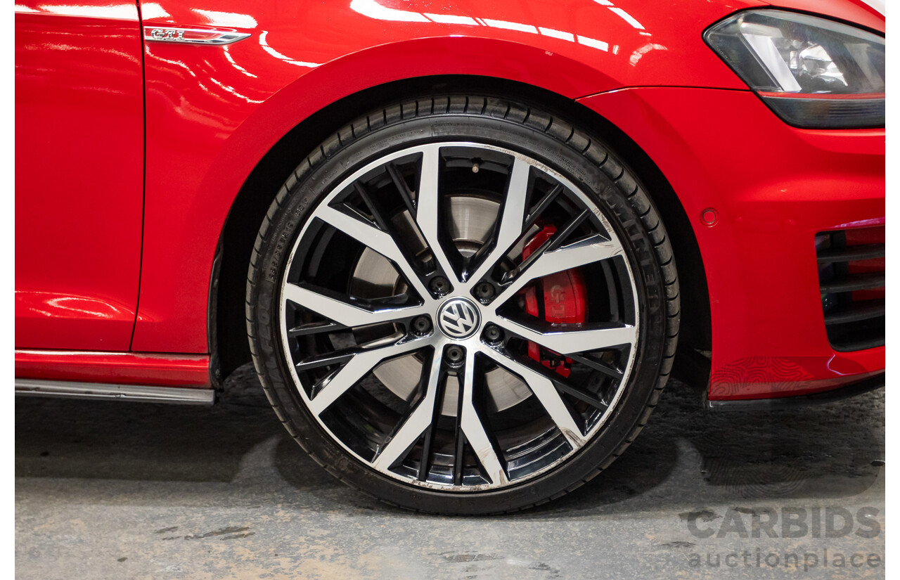 03/2014 Volkswagen Golf GTi Performance AU MY14 5d Hatchback Tornado Red Turbo 2.0L