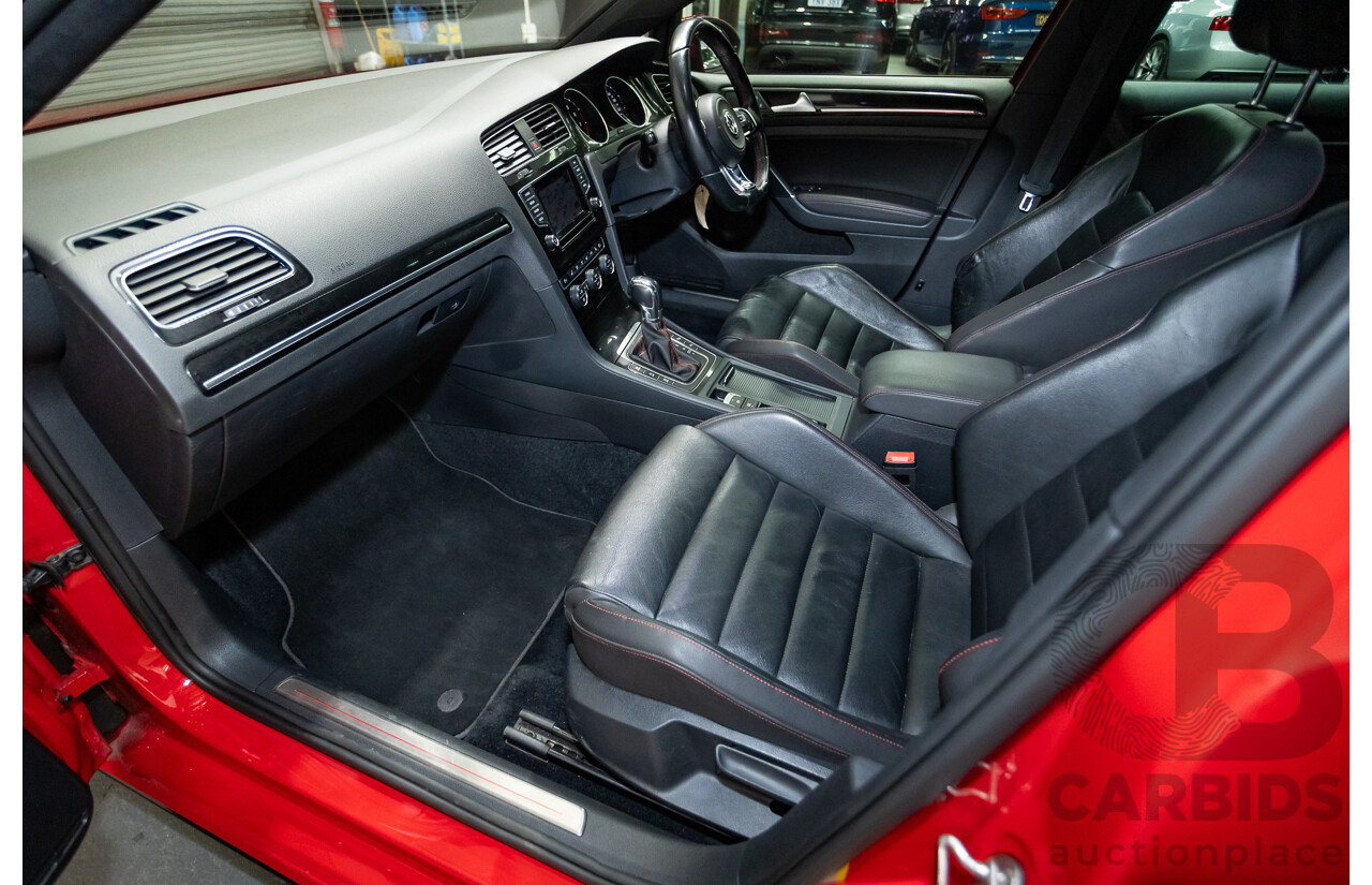 03/2014 Volkswagen Golf GTi Performance AU MY14 5d Hatchback Tornado Red Turbo 2.0L