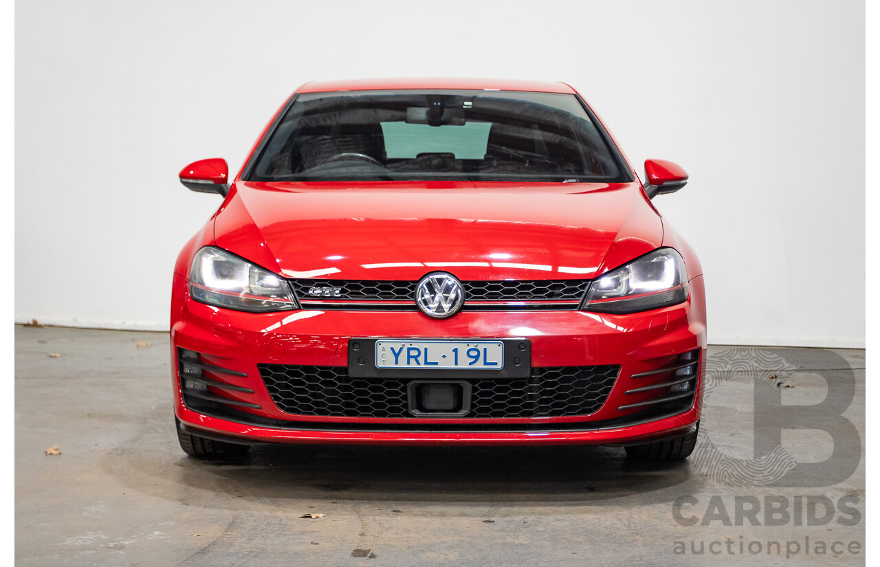 03/2014 Volkswagen Golf GTi Performance AU MY14 5d Hatchback Tornado Red Turbo 2.0L