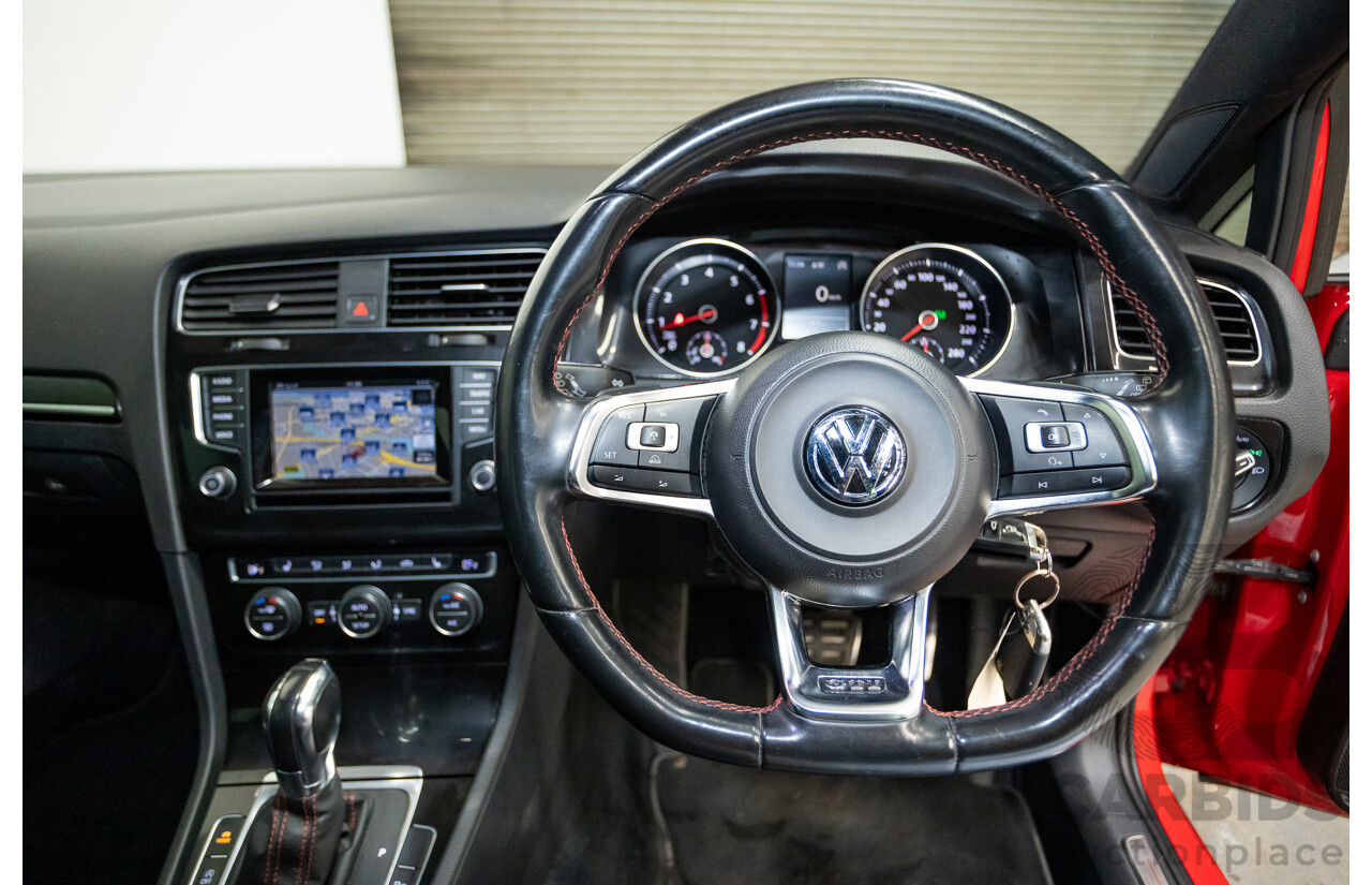 03/2014 Volkswagen Golf GTi Performance AU MY14 5d Hatchback Tornado Red Turbo 2.0L