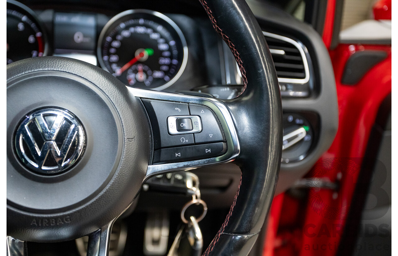 03/2014 Volkswagen Golf GTi Performance AU MY14 5d Hatchback Tornado Red Turbo 2.0L