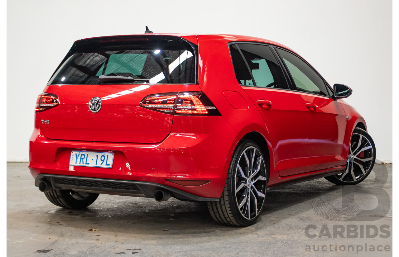 03/2014 Volkswagen Golf GTi Performance AU MY14 5d Hatchback Tornado Red Turbo 2.0L
