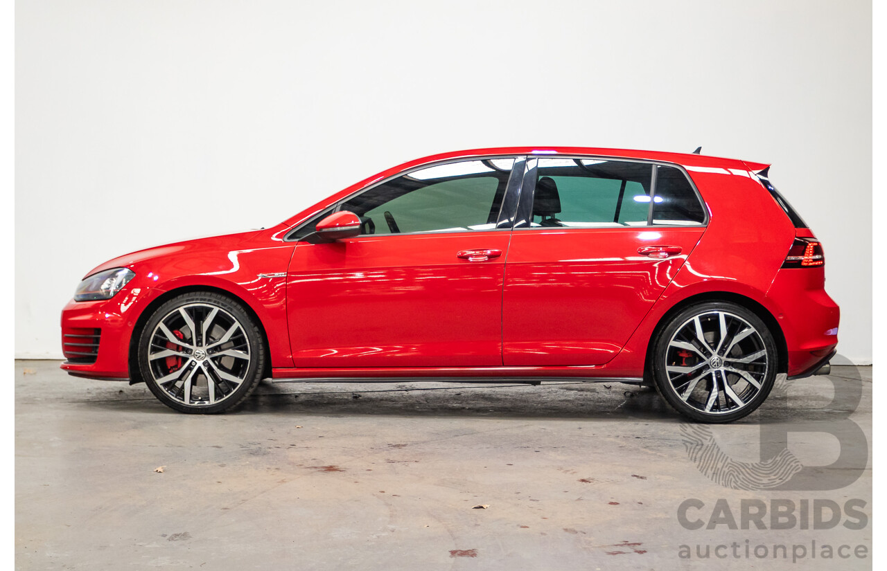 03/2014 Volkswagen Golf GTi Performance AU MY14 5d Hatchback Tornado Red Turbo 2.0L