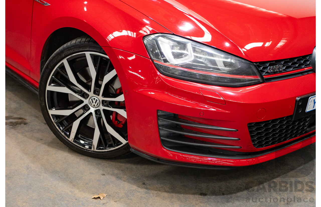 03/2014 Volkswagen Golf GTi Performance AU MY14 5d Hatchback Tornado Red Turbo 2.0L