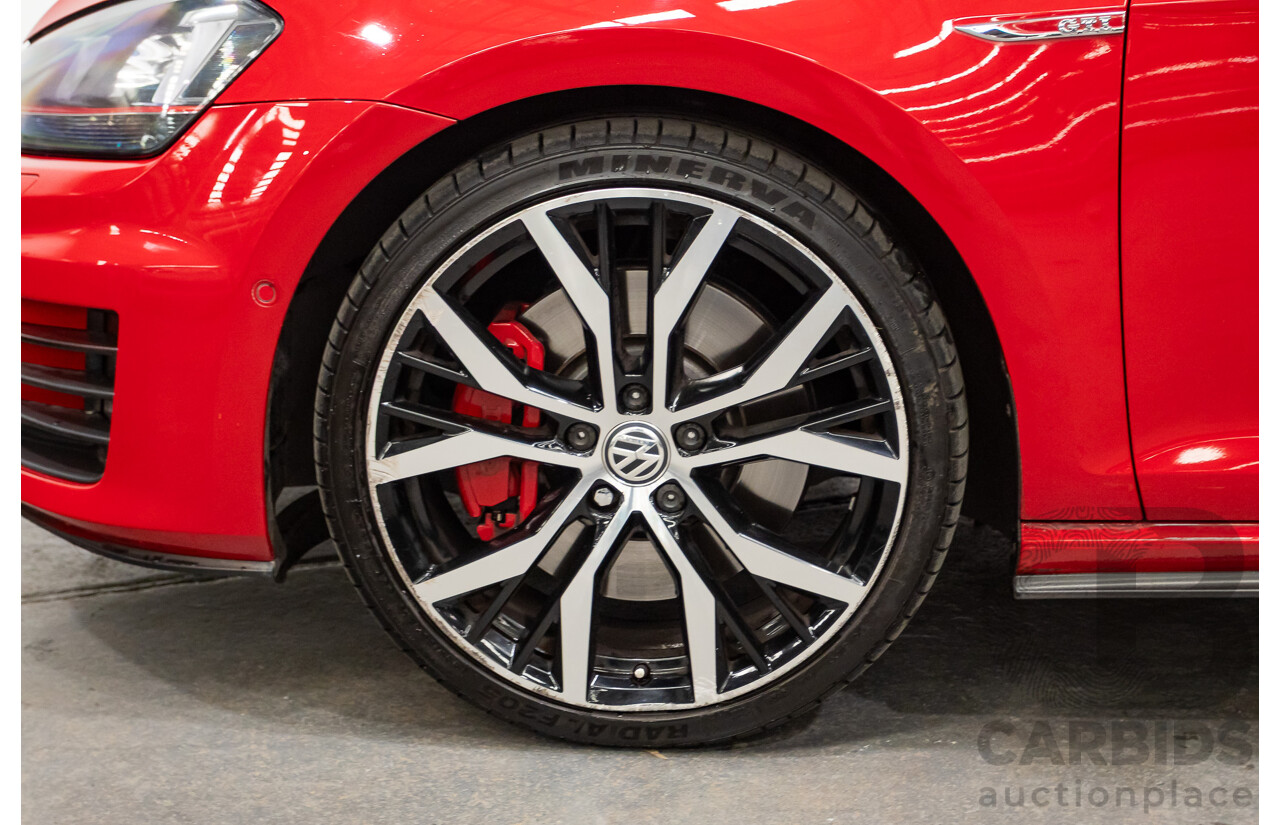 03/2014 Volkswagen Golf GTi Performance AU MY14 5d Hatchback Tornado Red Turbo 2.0L