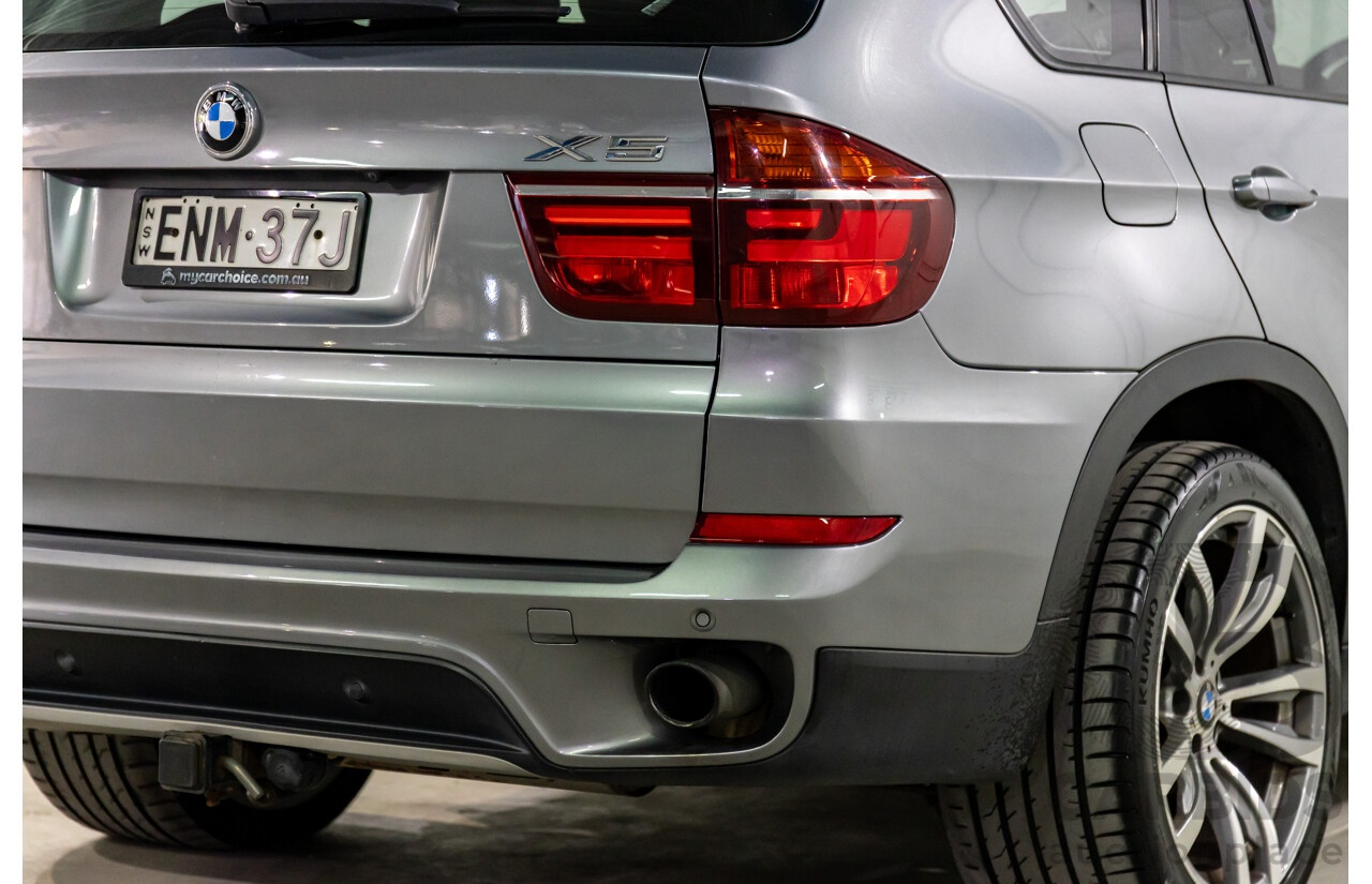 4/2012 BMW X5 xDrive30d E70 MY12 Upgrade 4d Wagon Space Grey Metallic Turbo Diesel 3.0L
