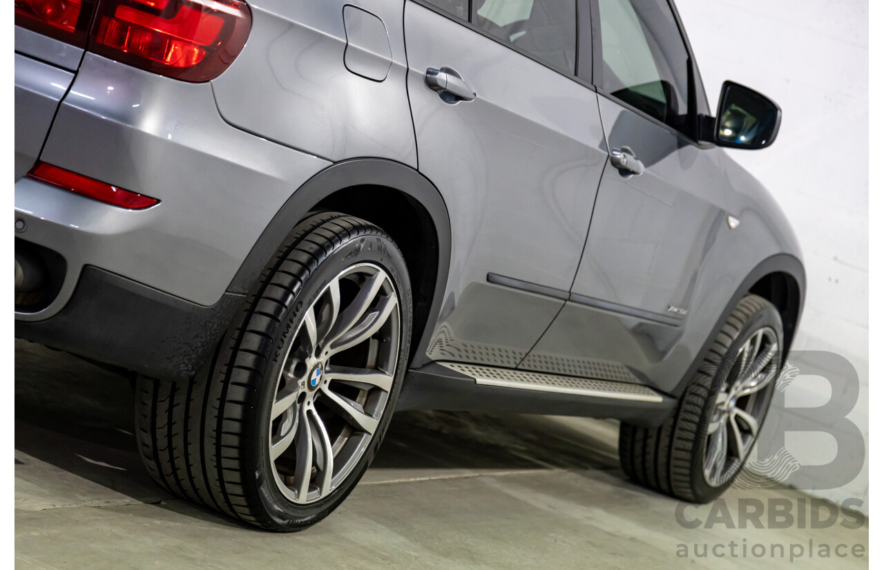 4/2012 BMW X5 xDrive30d E70 MY12 Upgrade 4d Wagon Space Grey Metallic Turbo Diesel 3.0L