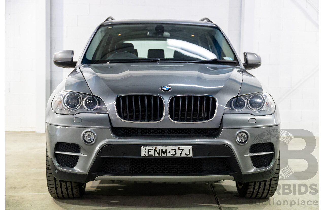 4/2012 BMW X5 xDrive30d E70 MY12 Upgrade 4d Wagon Space Grey Metallic Turbo Diesel 3.0L
