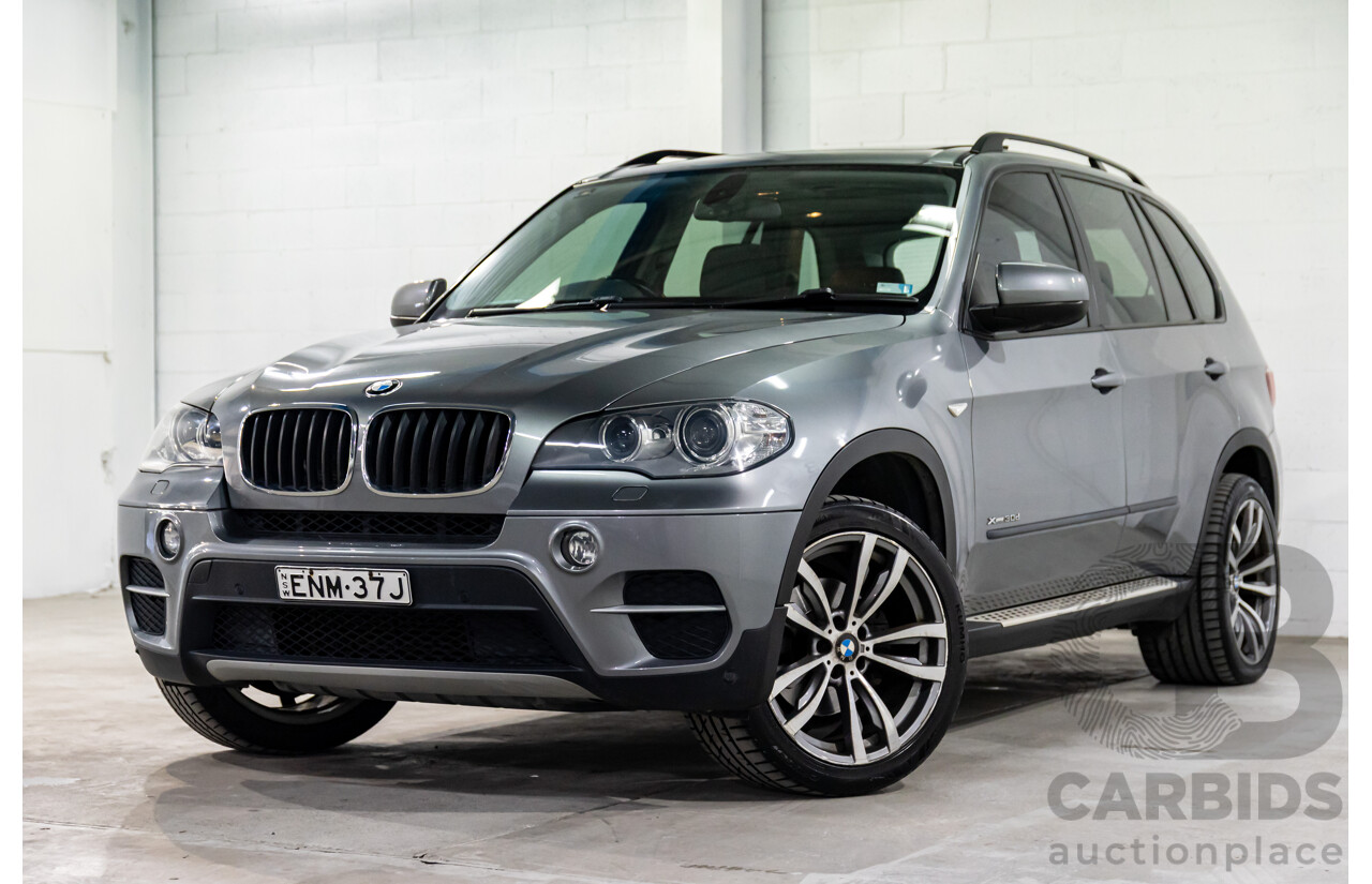 4/2012 BMW X5 xDrive30d E70 MY12 Upgrade 4d Wagon Space Grey Metallic Turbo Diesel 3.0L
