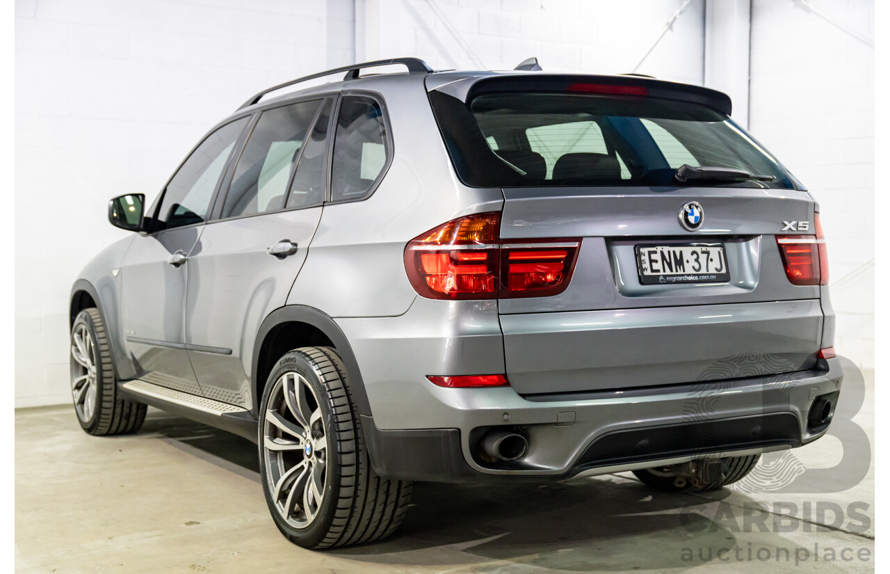 4/2012 BMW X5 xDrive30d E70 MY12 Upgrade 4d Wagon Space Grey Metallic Turbo Diesel 3.0L