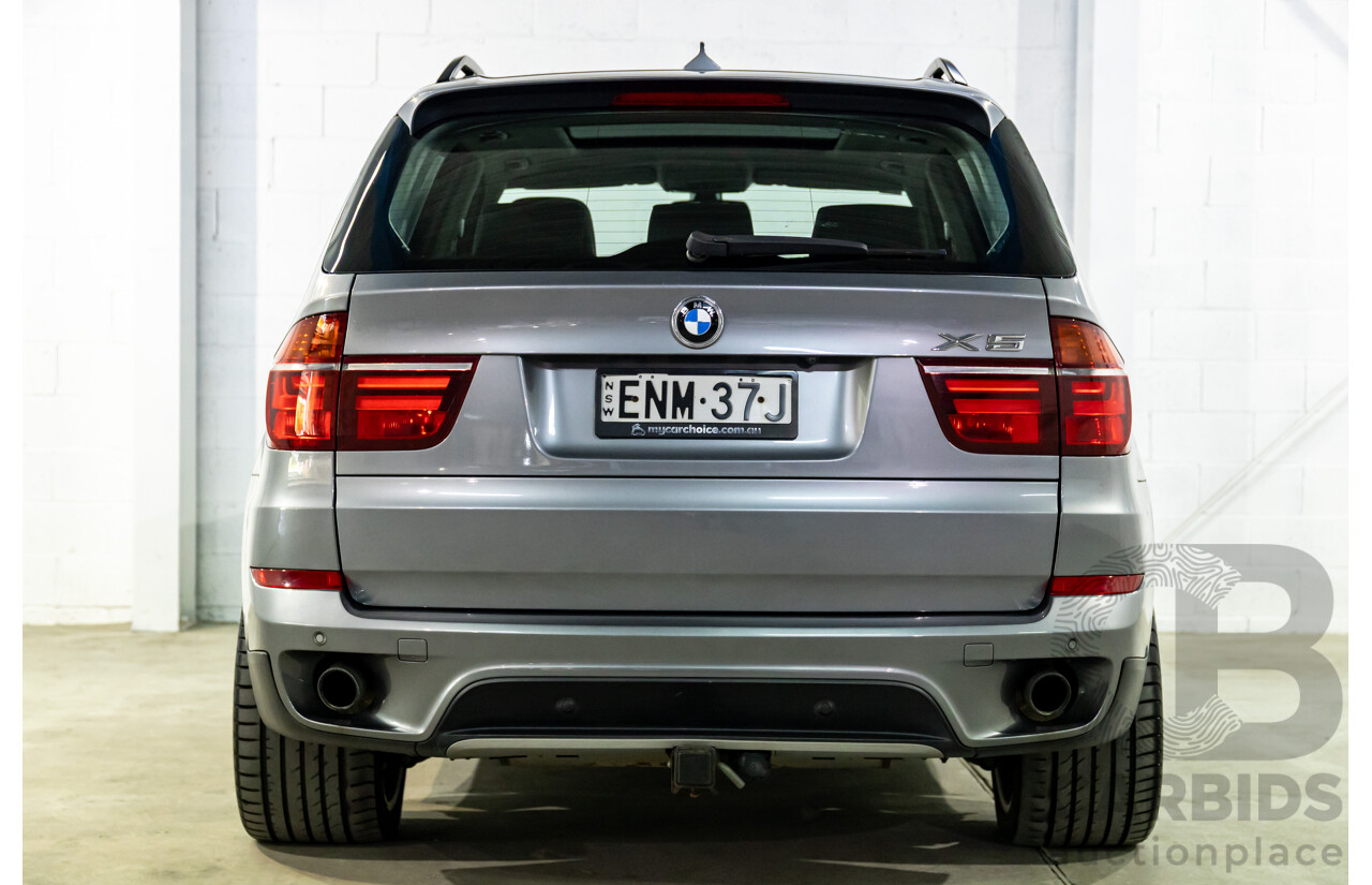 4/2012 BMW X5 xDrive30d E70 MY12 Upgrade 4d Wagon Space Grey Metallic Turbo Diesel 3.0L