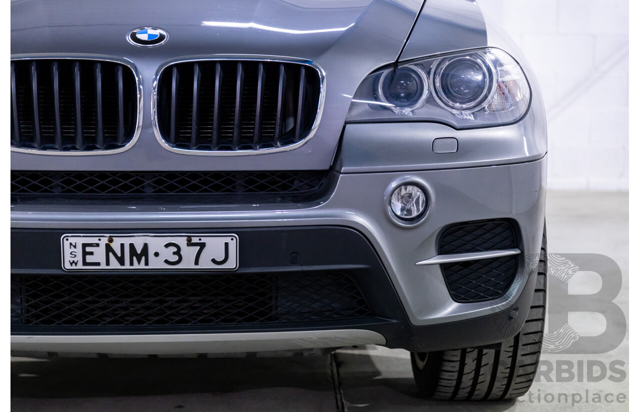 4/2012 BMW X5 xDrive30d E70 MY12 Upgrade 4d Wagon Space Grey Metallic Turbo Diesel 3.0L