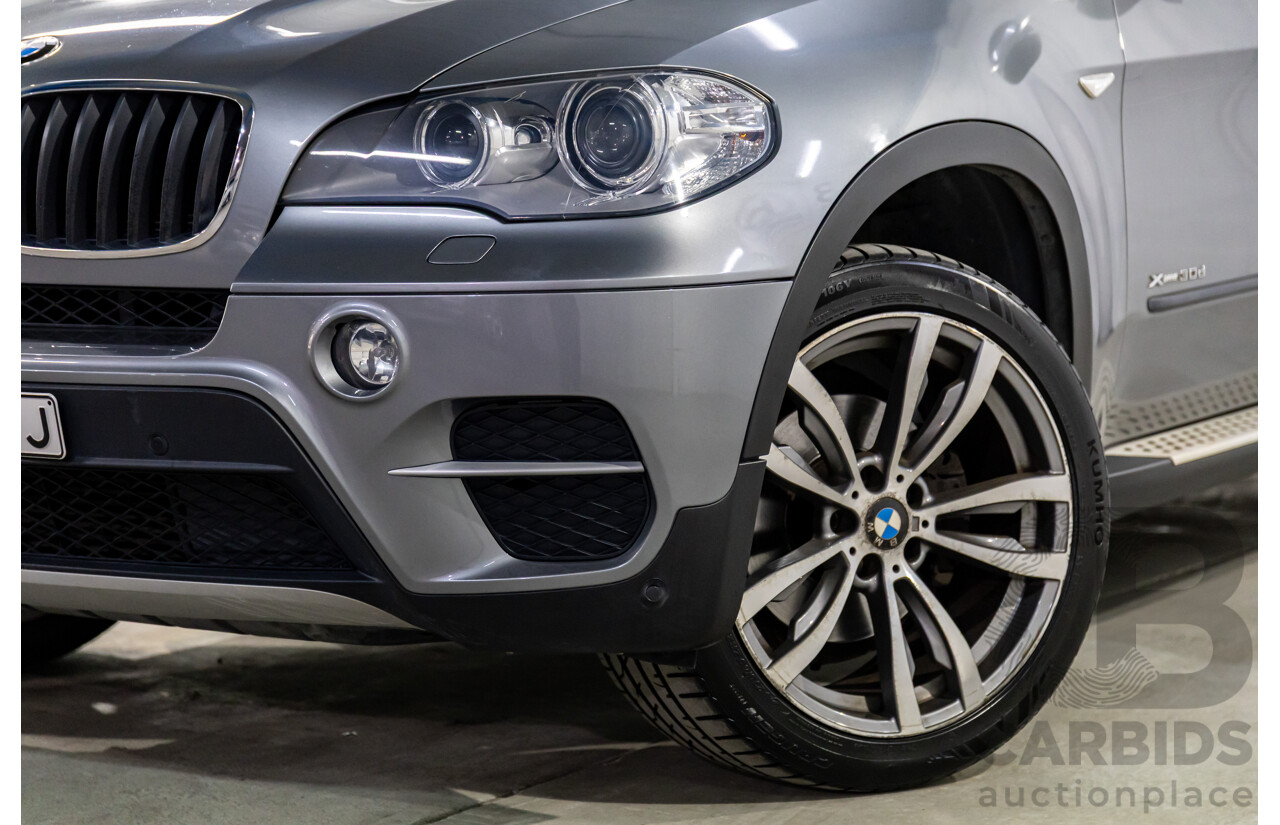 4/2012 BMW X5 xDrive30d E70 MY12 Upgrade 4d Wagon Space Grey Metallic Turbo Diesel 3.0L
