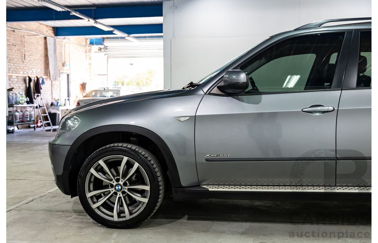 4/2012 BMW X5 xDrive30d E70 MY12 Upgrade 4d Wagon Space Grey Metallic Turbo Diesel 3.0L