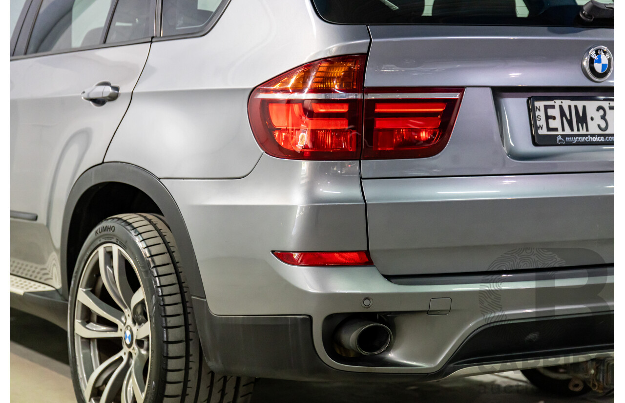 4/2012 BMW X5 xDrive30d E70 MY12 Upgrade 4d Wagon Space Grey Metallic Turbo Diesel 3.0L