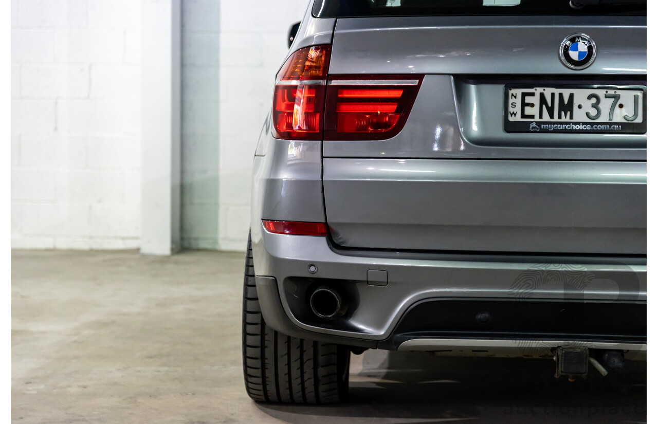 4/2012 BMW X5 xDrive30d E70 MY12 Upgrade 4d Wagon Space Grey Metallic Turbo Diesel 3.0L