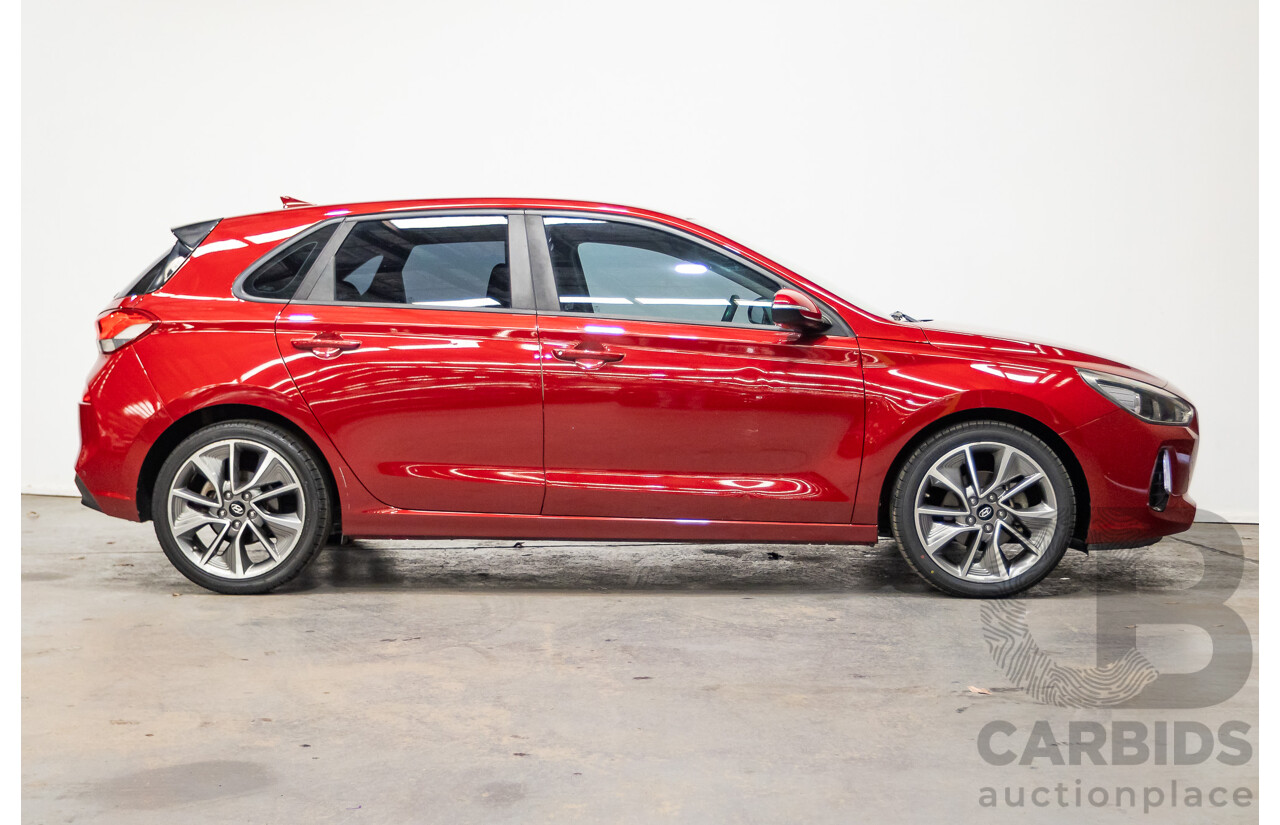 03/2018 Hyundai i30 ACTIVE (FWD) PD 4D Hatchback Fiery Red Mica 2.0L