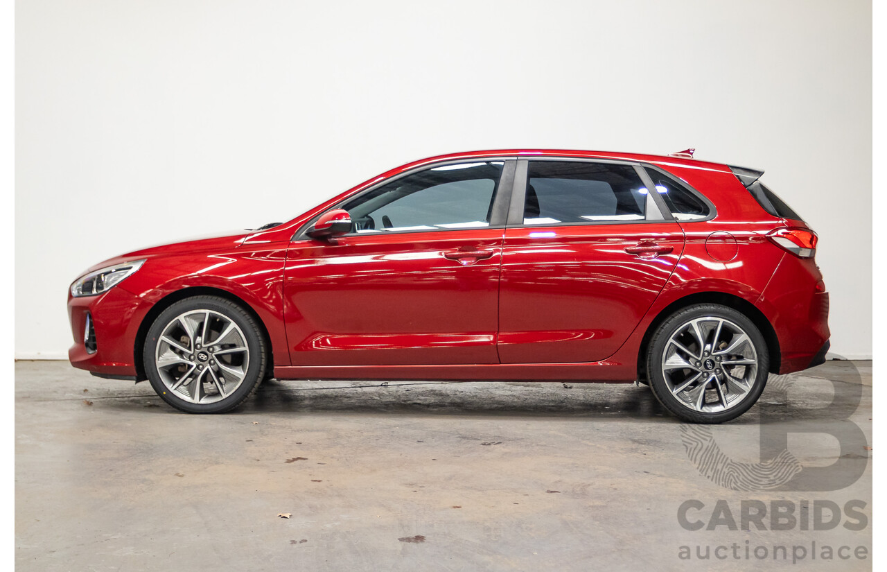 03/2018 Hyundai i30 ACTIVE (FWD) PD 4D Hatchback Fiery Red Mica 2.0L