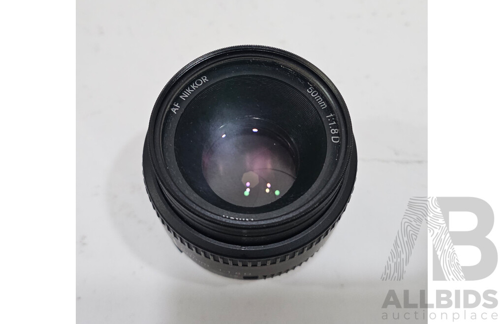 Nikon AF-S AF-S Nikkor 50mm F/1.8D Lens