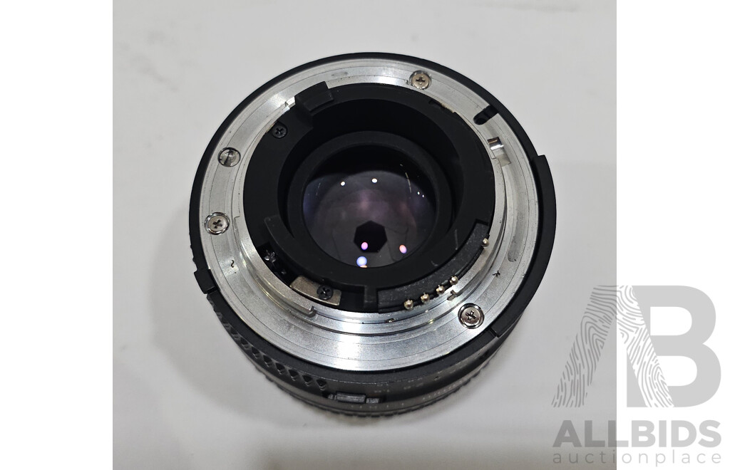 Nikon AF-S AF-S Nikkor 50mm F/1.8D Lens