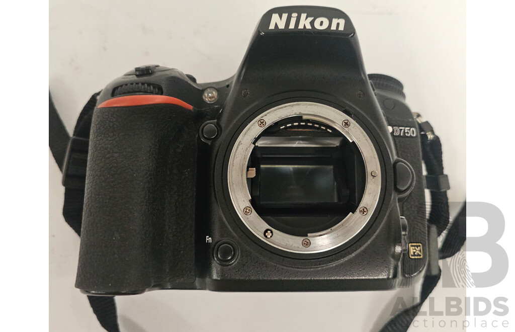 Nikon D750 24.3 Megapixel DSLR Camera Body