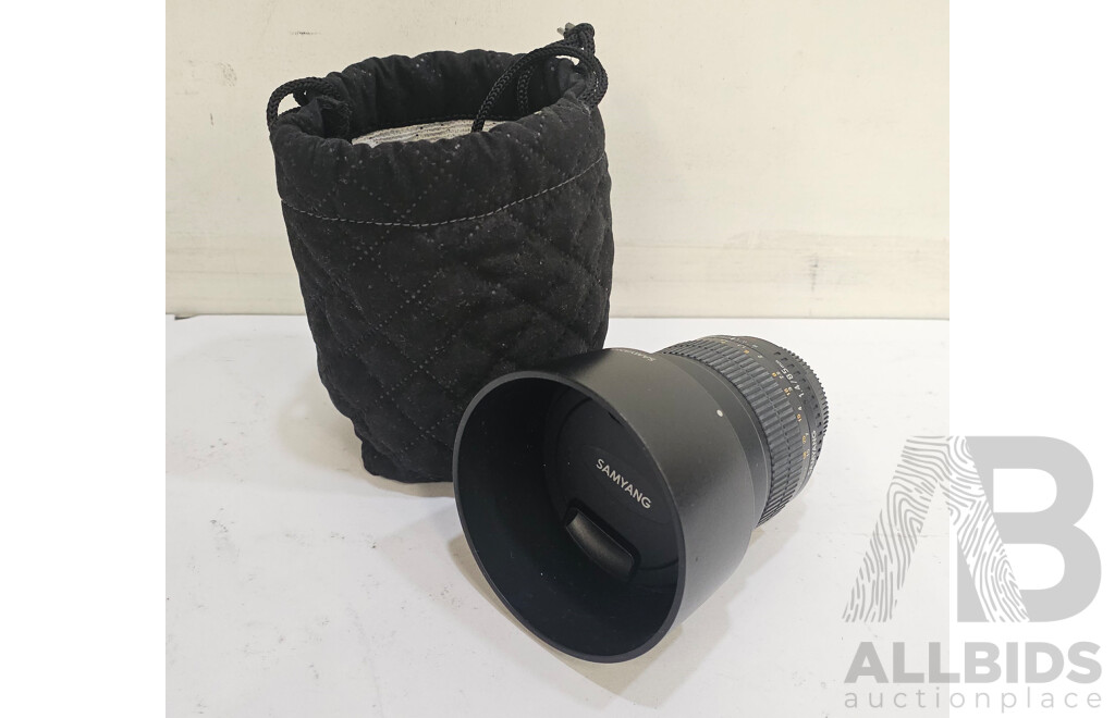 Samyang 85mm F/1.4 as if UMC Lens