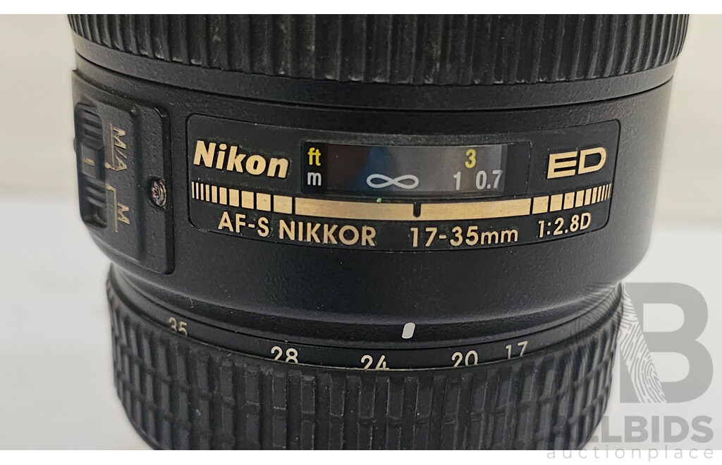 Nikon AF-S Nikkor 17-35mm F/2.8D ED-IF Lens