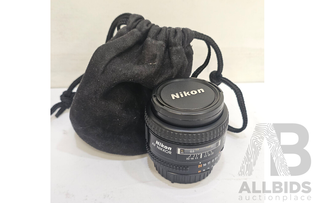 Nikon AF Nikkor 35mm F/2D Lens