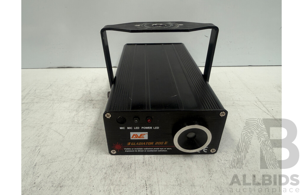 Gladiator 200 Brightlite Multipol NT Laser - Red/Green