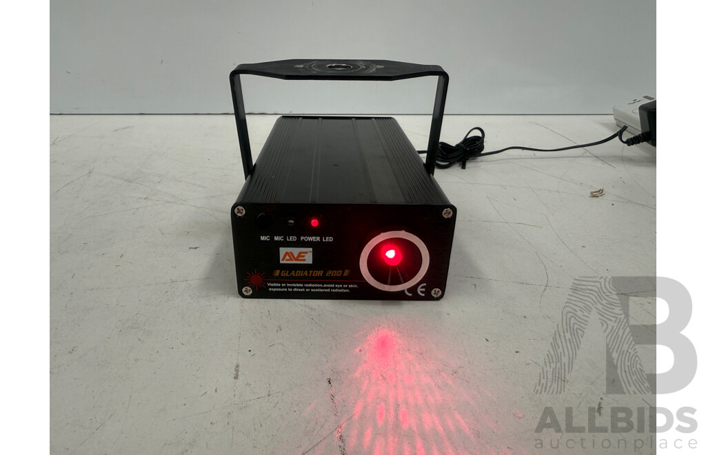 Gladiator 200 Brightlite Multipol NT Laser - Red/Green