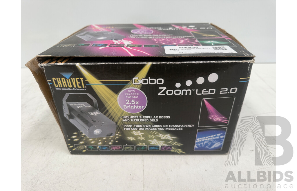 Chauvet GOBO Zoom LED 2.0 Light Laser
