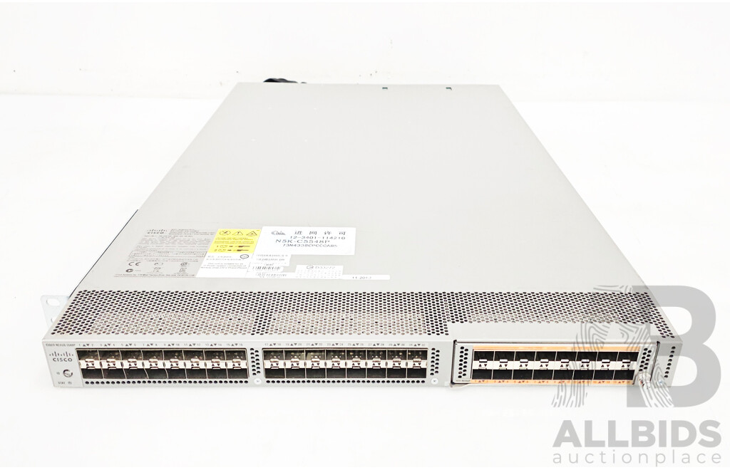 Cisco (N5K-C5548P) Nexus 5548P Fabric Switch