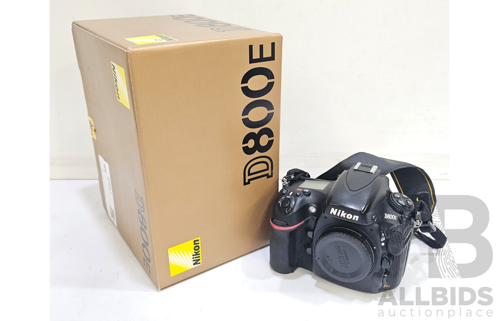 Nikon D800E DSLR Camera Body