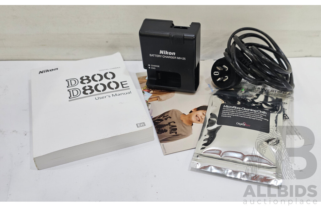 Nikon D800E DSLR Camera Body