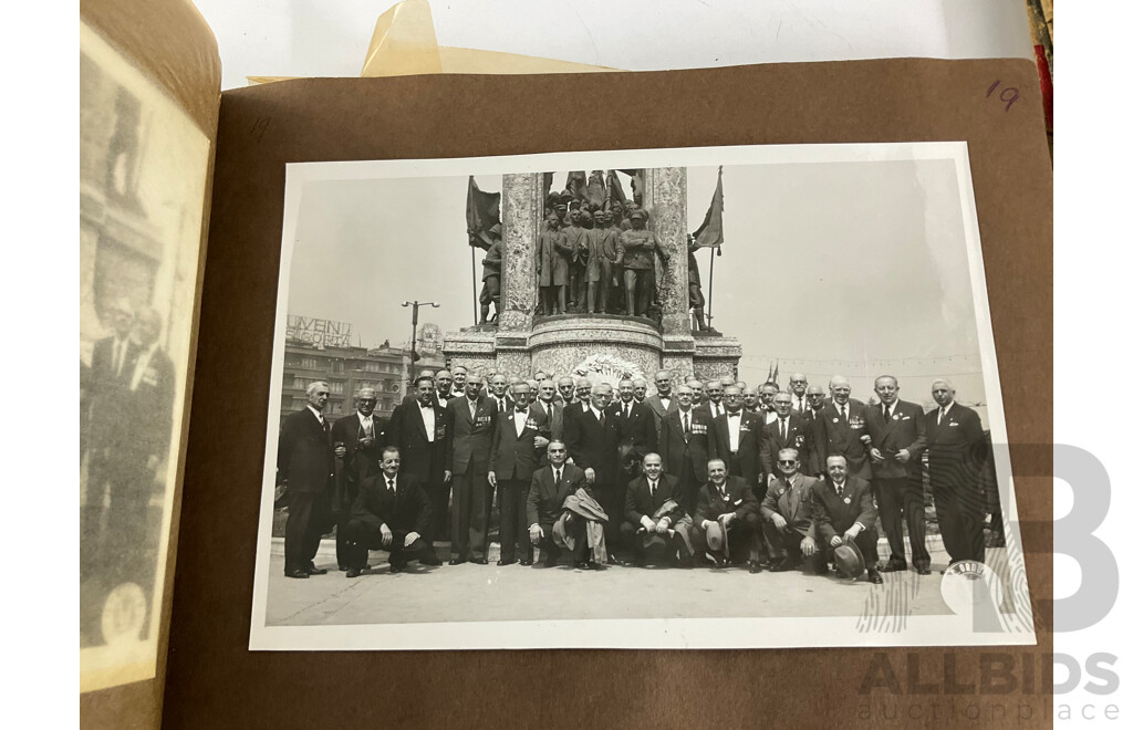 Collection of Australian 1950's Magazine Publications Including Women's Weekly, Pix, A.M - The Australian Magazine, Women and Album of Vintage Photo Album of WW1 Services