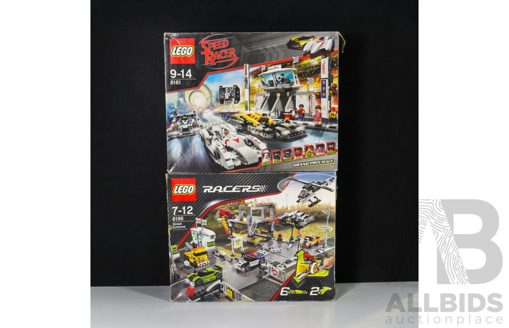 Lego Racers 8186 and Speed Racer 8161