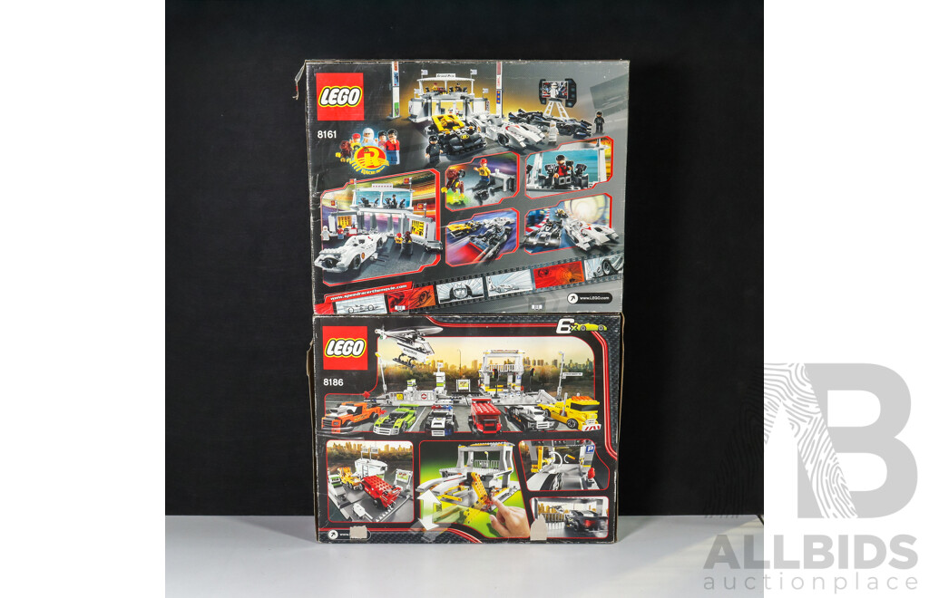 Lego Racers 8186 and Speed Racer 8161