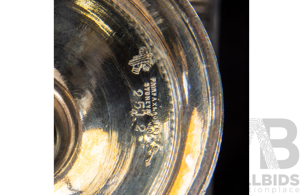 Collection Silver Plate Pieces Including 37 Strachan Coasters in Four Sizes, Teapots, Vases and More