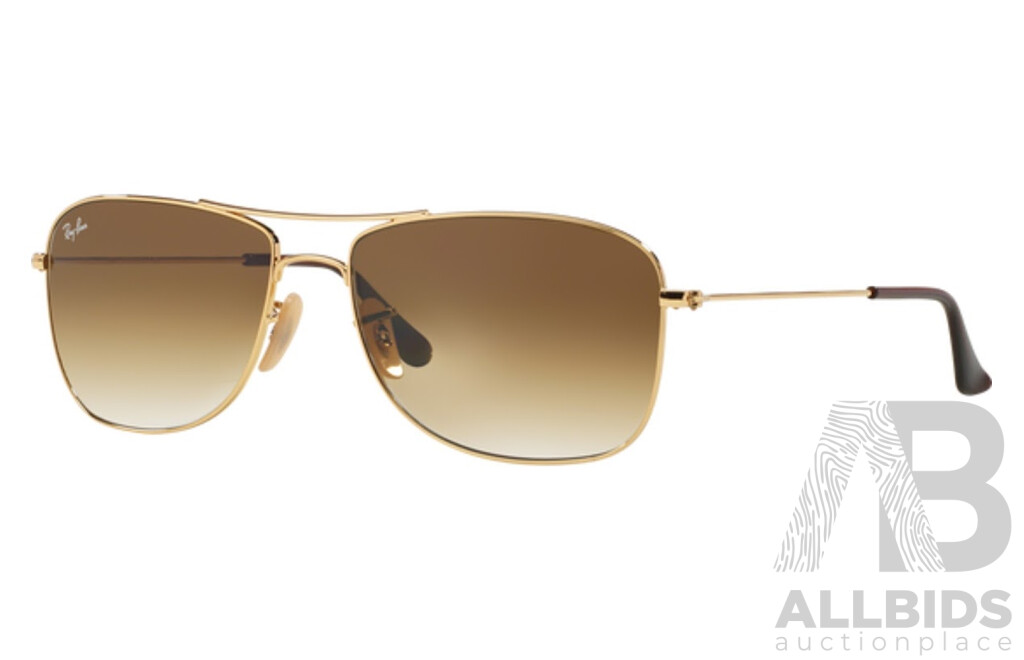 Ray-Ban Metal Sunglasses (RB3477) with Carry Case