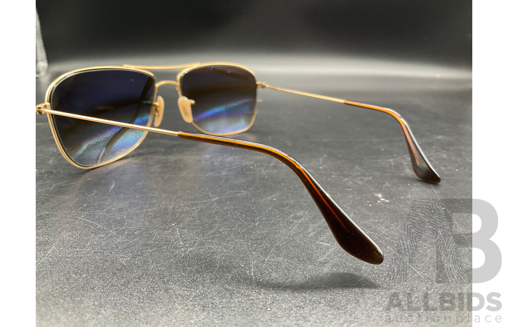 Ray-Ban Metal Sunglasses (RB3477) with Carry Case