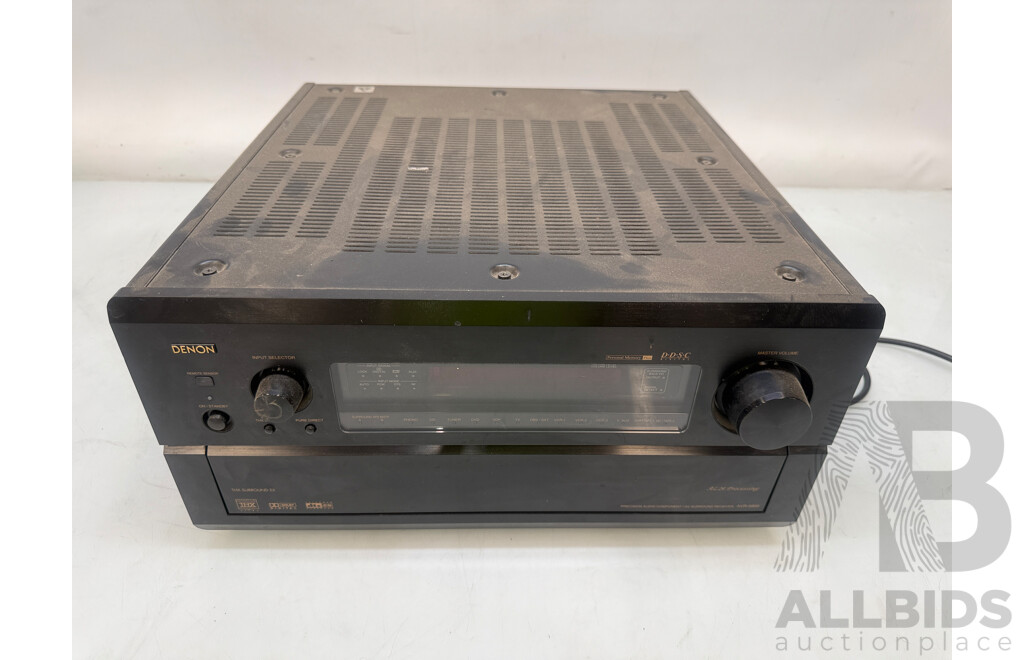 Home Stereo System - Onkyo TX-SR603 AV Receiver + Oppo Blu Ray Player + Denon 5 Disc Cd Player + Denon AVR-5800 + 4x Richter Tall Speakers